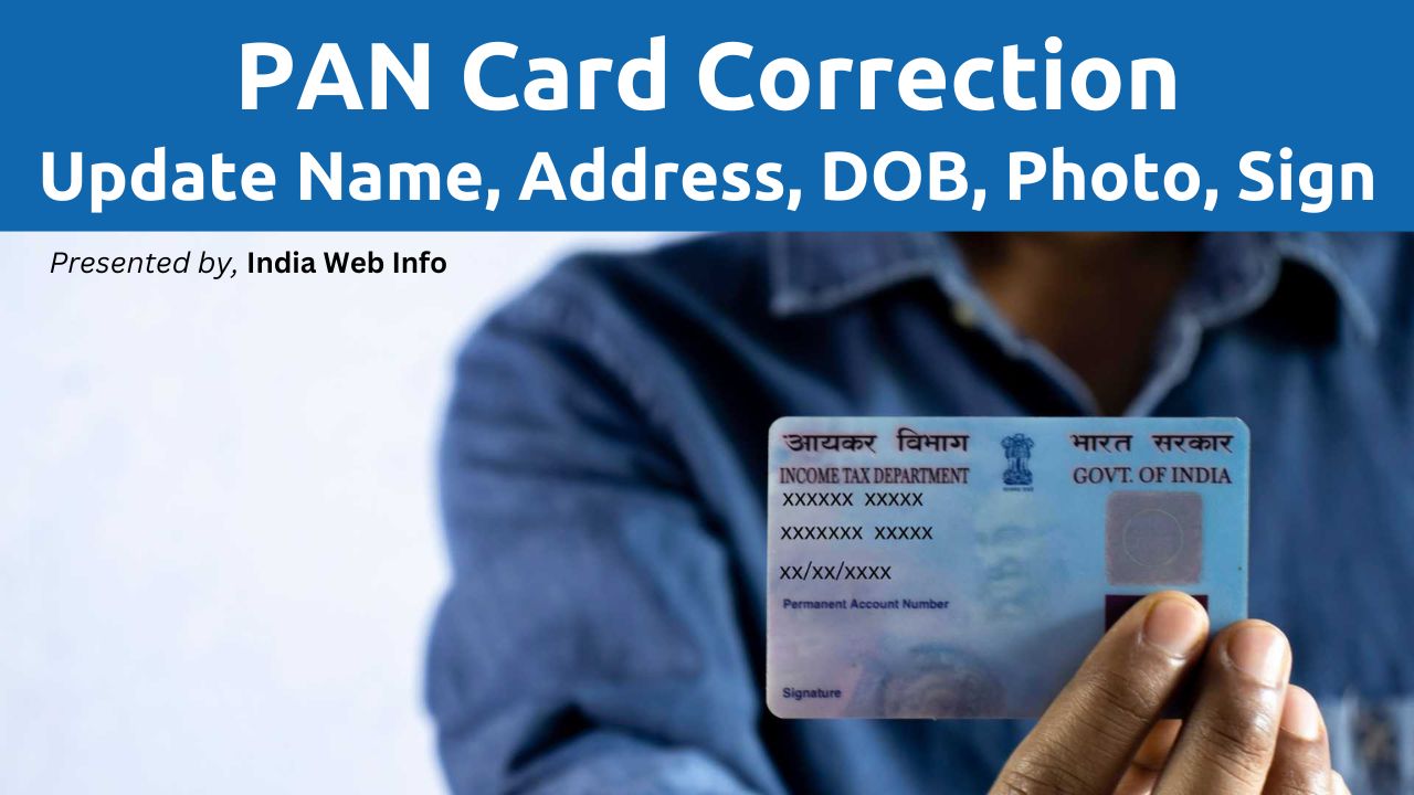 PAN Card Correction