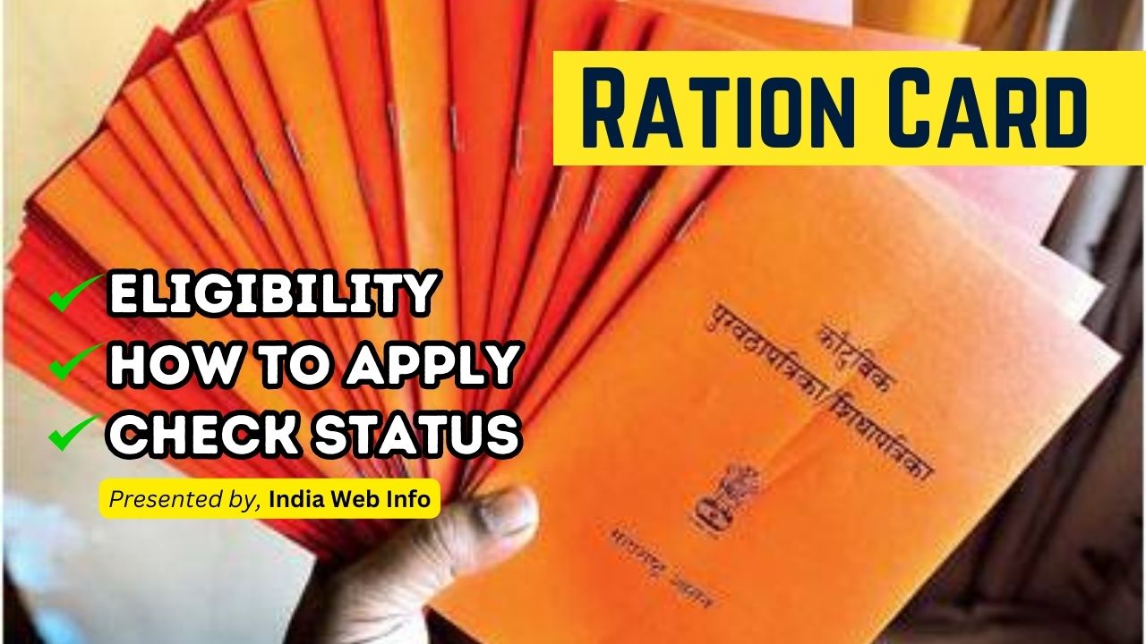 Ration card Eligibility How to Apply