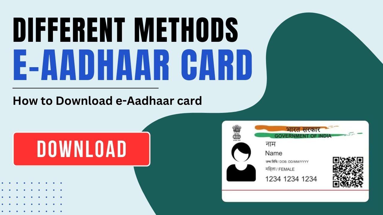 How to Download Aadhar card Online