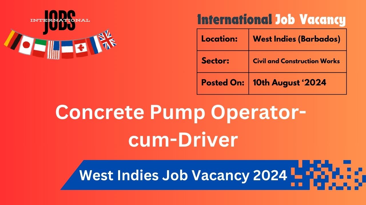 West Indies JOB VACANCY 2024